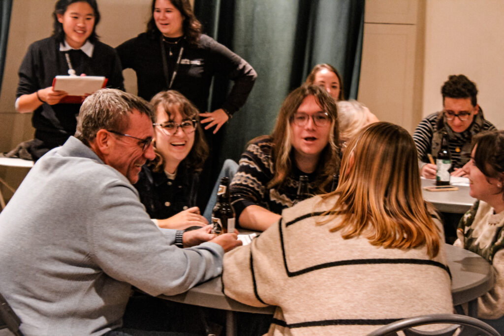 Photo of people enjoying the Museum of Cambridge pub quiz on Nov 6th 2025