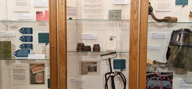 Remember D-Day this Saturday 6 June 2026 by viewing the WWII display at the Museum of Cambridge